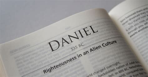 Daniel Complete Bible Book Chapters And Summary New