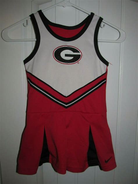 Georgia Bulldogs Cheerleader Outfit Nike Toddler 4t Nike