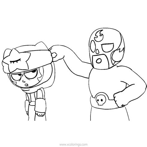 Sleepy Sandy Brawl Stars Coloring Pages XColorings Com