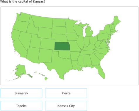 Ixl Identify State Capitals Of The Midwest 5th Grade Social Studies