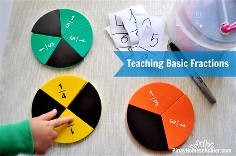 How To Teach Fractions With Manipulatives The Pinay Homeschooler