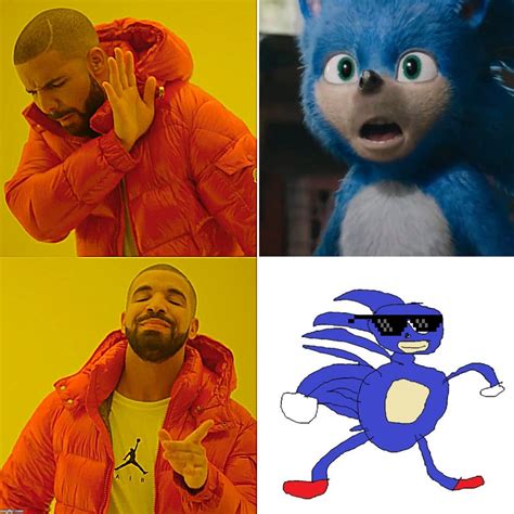 Sonic Movie Thicc Meme