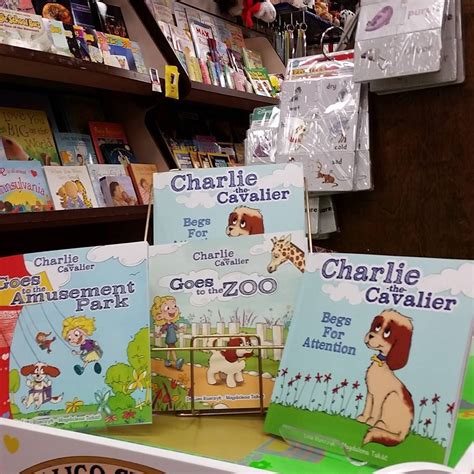 Charlie The Cavalier Books Are Now Available At Their First Physical