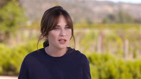 Watch Actress Zooey Deschanel Visits Napa Valley Ranch To