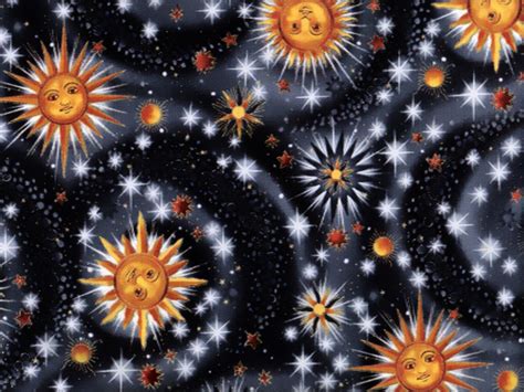 Sun Moon Stars Wallpaper Wallpapersafari