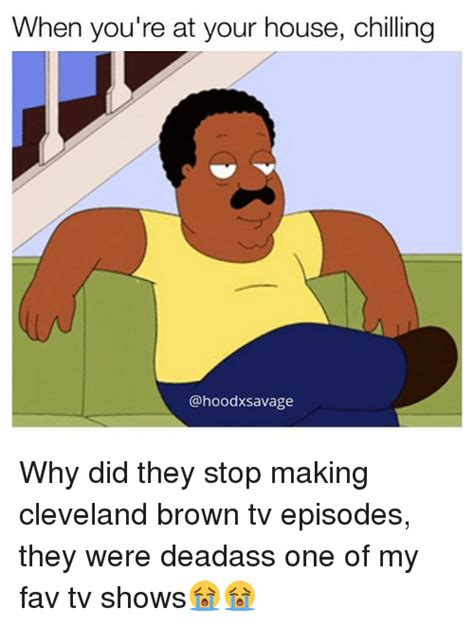 when you re at your house chilling why did they stop making cleveland brown tv episodes they