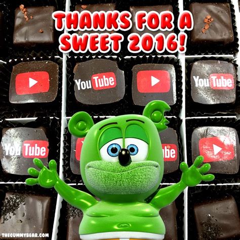 Thanks Youtube For A Sweet Ending To A Sweet Year Osito Gominola