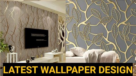 Latest Wallpaper Design Living Room Wallpaper Interior 3d Wallpaper
