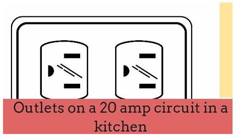 How many outlets on a 20 amp circuit in a kitchen - BestKitchen.net