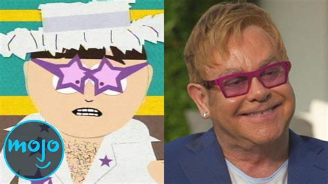 Top 10 Real Actual Guest Stars On South Park John 4 Elton John South