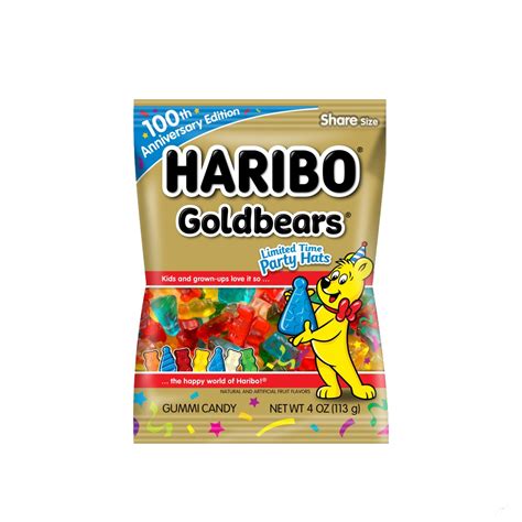 Haribo Gold Bears Gummi Candy Peg Bags All City Candy Reviews On