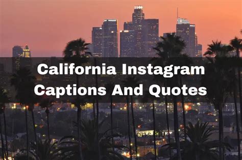 300 Best California Instagram Captions And Quotes In 2024