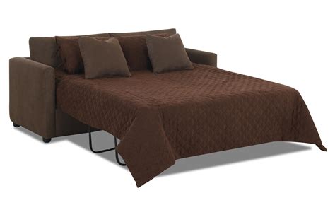 Klaussner Jacobs Regular Full Size Sleeper Sofa With Enso Memory Foam