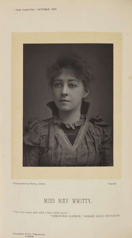 Npg Ax9377 May Whitty Portrait National Portrait Gallery