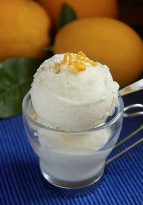Lemon Ice Cream Is So Refreshing And This Recipe Is So Incredibly Easy