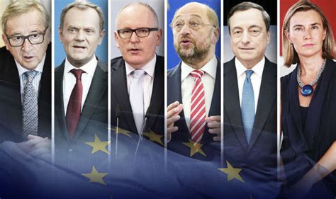 Six Leaders Of European Union Who Are They And What Do They Do