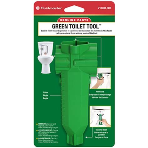 Harvey 7110m 007 P10 Fluidmaster Universal Toilet Repair Kit Green