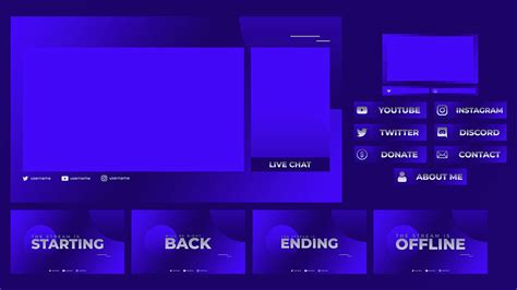 Twitch Overlay Stream Png Image And Psd File For Free