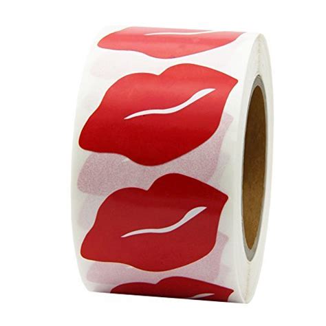 Buy Hcode Adhesive Red Kissing Lip Stickers Sexy Body Decoration