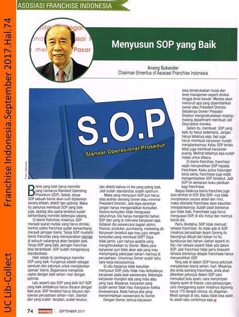 Menyusun SOP yang Baik - Library