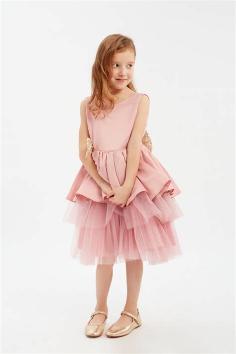 mädchen kleid festlich dreamy pink zoyafashion de