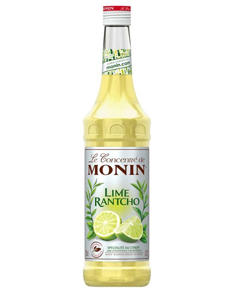 Buy Monin Rantcho Lime Syrup 700ml Online From DeVine Cellars Perth