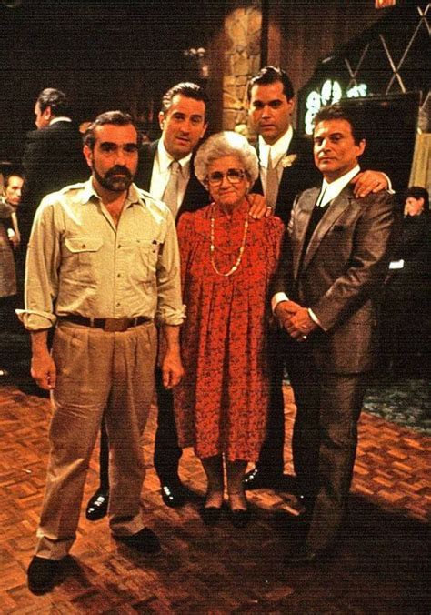Goodfellas Cast With Martin Scorseses Mama She Played Joe Pescis