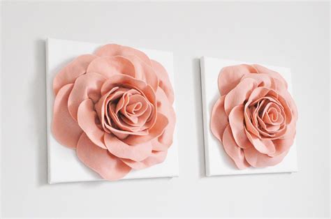 Blush Pink Fabric Flowers Wedding Large Flower Backdrop Wall Wedding