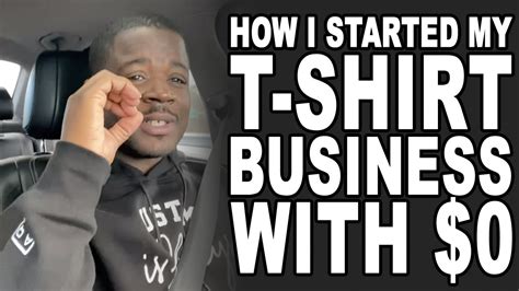 How I Started My T Shirts Business For 0 How To Start A T Shirt