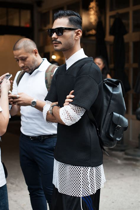 The Best Street Style From New York Fashion Week Aw 15 Day 1 Gq