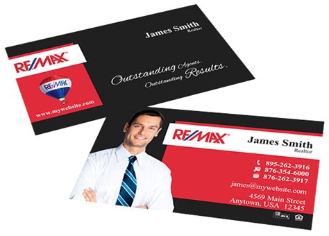 All remax cards can be customized with your text, photos and contact information. Remax Business Cards, Remax Agent Business Cards, Remax ...