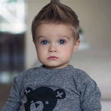 Pin By Stacy Coleman On For Our Boys Baby Boy Hairstyles Toddler