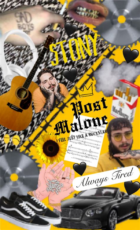 My Post Malone collage board ? | Post malone wallpaper, Post malone lyrics, Post malone