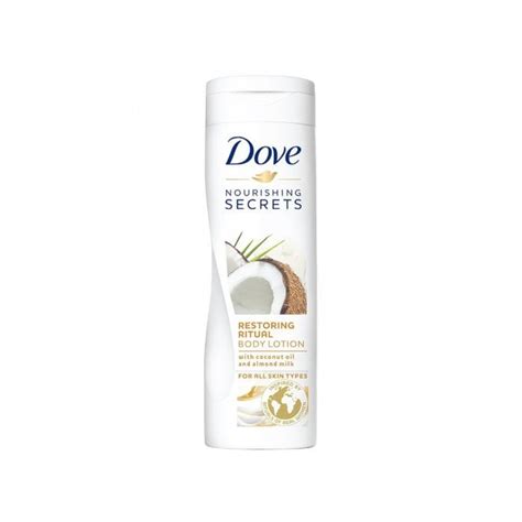 Dove Nourishing Secrets Coconut Oil Restoring Ritual Body Lotion 400ml Bottle Skincare From
