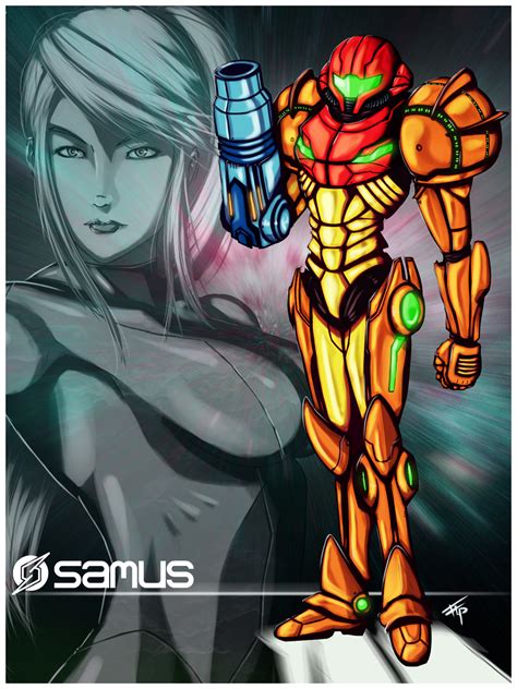 Metroid Samus Aran Varia Suit By Bathiel On Deviantart