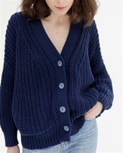 Cardigan Woman No18 Navy Babaà