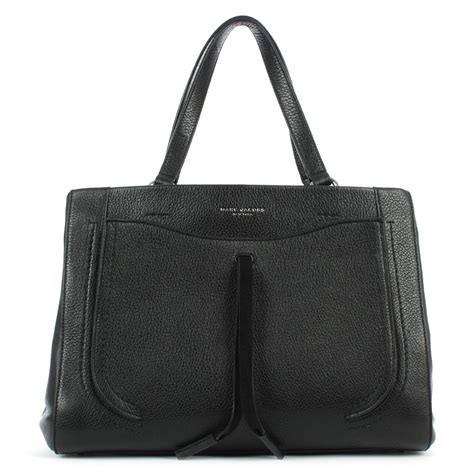 Marc Jacobs Maverick Black Leather Tote Bag