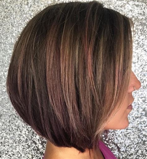 Medium brown hair with golden highlights light brown hair with highlights is a big opportunity for creativity. Beautiful and Convenient Medium Bob Hairstyles - Page 38 ...