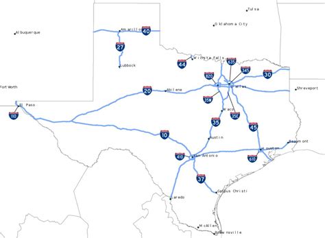 Printable Us Map With Interstate Highways Printable Us Maps Printable