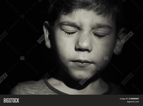Sad Face Crying Boy