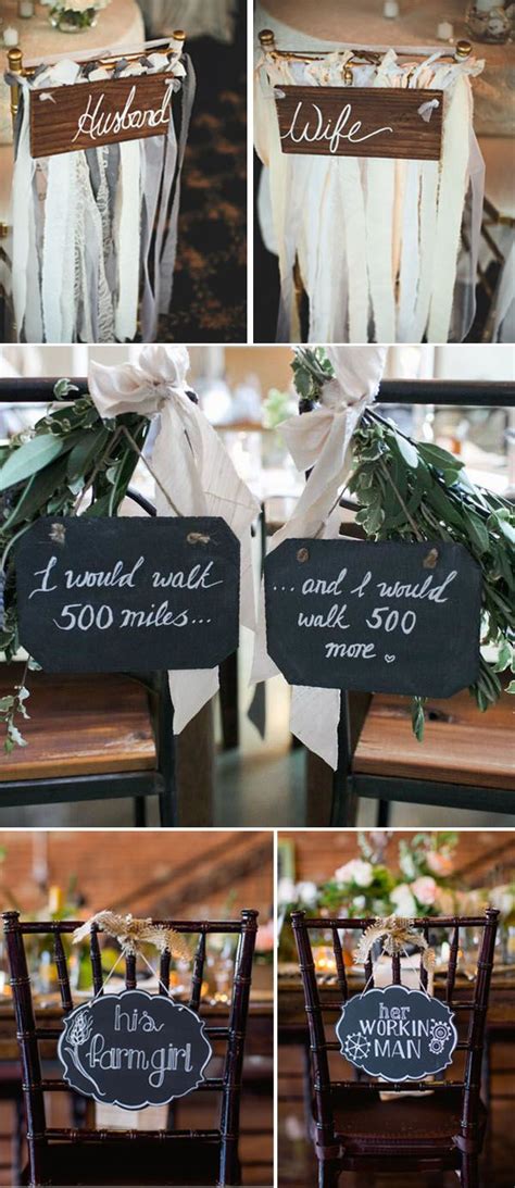 And it fits a queen or king too. creative wedding chair decor and sign ideas for bride and ...