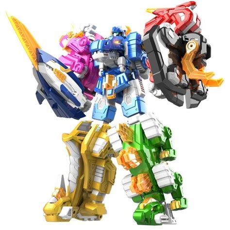 7 In 1 Mini Force 2 Super Dino Power Transformation Robot Toys Action