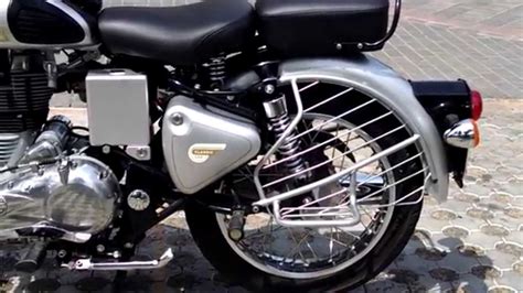 The bike got the 3 shade paint scheme which includes silver, orange and black. Royal Enfield Classic 350 Silver - YouTube