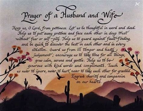 Prayer Of A Husband N Wife