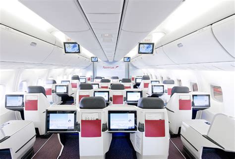 The New Austrian Airlines Business Class Seat Debuts On Boeing 767