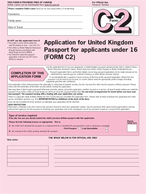 2022 Child Passport Renewal Form Fillable Printable Pdf And Forms