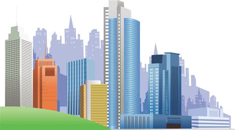 Modern City Vector Clipart Free Vector Design Cdr Ai Eps Png Svg Images