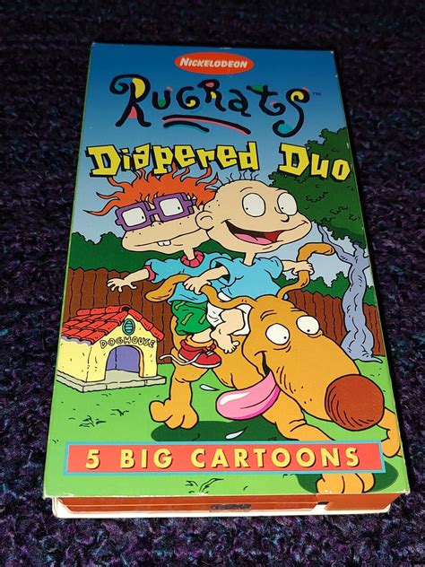 rugrats diapered duo vhs nickelodeon grelly usa