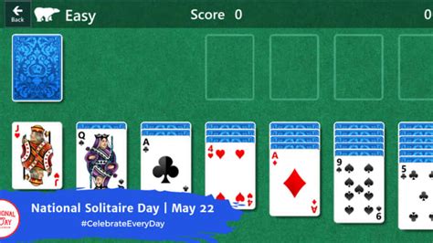 National Solitaire Day May 22 National Day Calendar