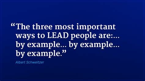 Albert Schweitzer Lead Example Important Lead Marketing Agency